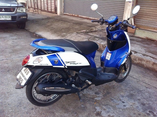 Fino ปี สีน้ำเงิน รถสวย เครื่องเดิม แน่นๆ มีเล่ม เอกสารครบ