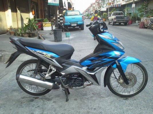 Honda Czi ปี 53 หัวฉีด สีน้ำเงิน เครื่องเดิม แน่นๆ ซื้อแล้วคุ้มแน่นอน มีเล่ม เอกสารครบ