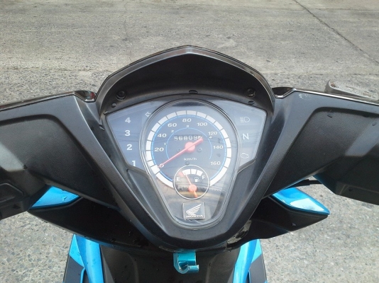 Honda Czi ปี 53 หัวฉีด สีน้ำเงิน เครื่องเดิม แน่นๆ ซื้อแล้วคุ้มแน่นอน มีเล่ม เอกสารครบ