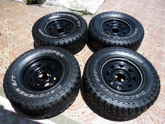 ล้อกะทะ + COOPER S/T 265/75/16 ปี 12 1 ชุด ถูกๆๆๆ