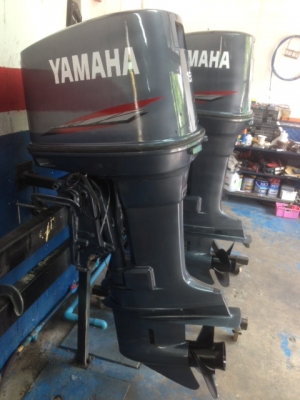 ขายเครื่องเรือYamaha150แรง พร้อมคอนโทรล
