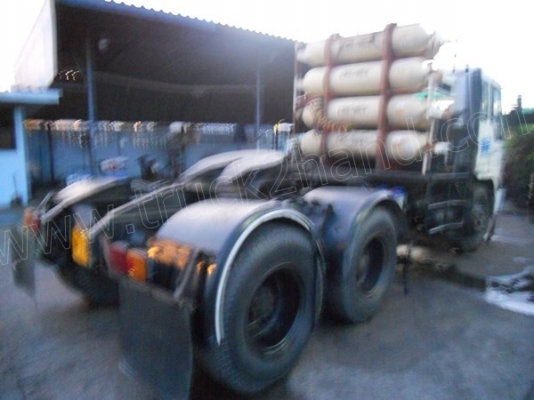 หัวลาก HINOรุ่น FN288B 285แรงเทอร์โบ ติดก๊าซCNG 2 เพลา