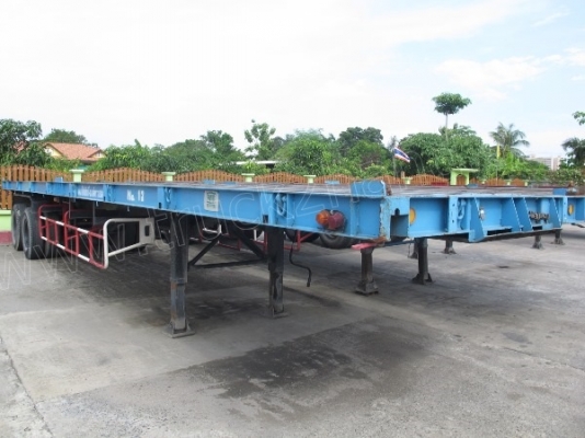 หางเทเลอร์ 2เพลา พื้นเรียบ บ.พนัส ปี2549 12เมตร