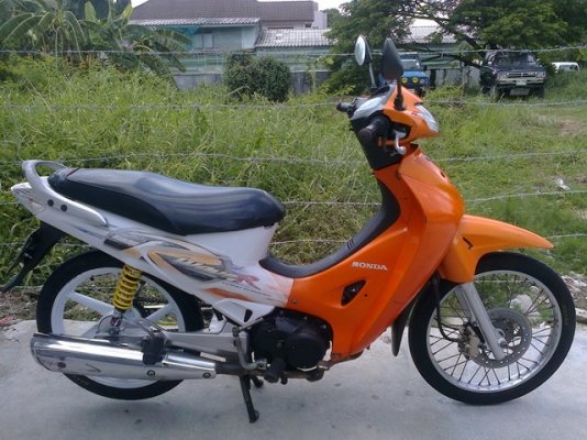 ขายWave125 ปี48 รถบ้านเครื่องปกติ สีสวย