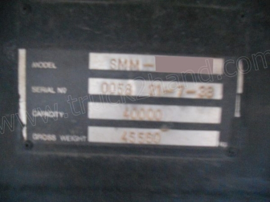 หางเทเลอร์พื้นเรียบ 2 เพลา บ.พนัส ปี2546 12เมตร