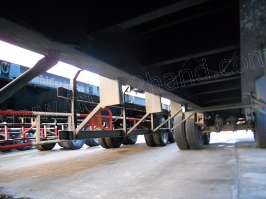 หางเทเลอร์พื้นเรียบ 2 เพลา บ.พนัส ปี2546 12เมตร