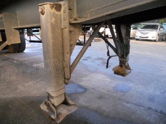 หางเทเลอร์พื้นเรียบ 2 เพลา บ.พนัส ปี2546 12เมตร