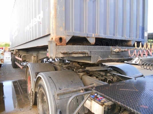 หางเทเลอร์พื้นเรียบ 2 เพลา บ.พนัส ปี2546 12เมตร