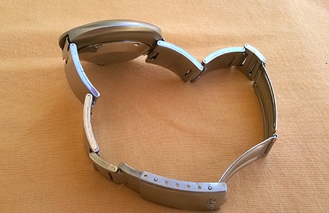 Camy Ganava swiss made auto เรือน/สาย stainless ขัดด้าน สวยงาม ทรงไข่ Camy Ganava swiss made auto เรือน/สาย stainless ขัดด้าน สวยงาม ทรงไข่