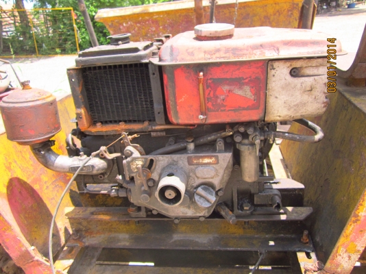 รถดั๊มเปอร์ พร้อมเครื่องมิตซู 8.5 แรง ไม่มีผุบอกเลย