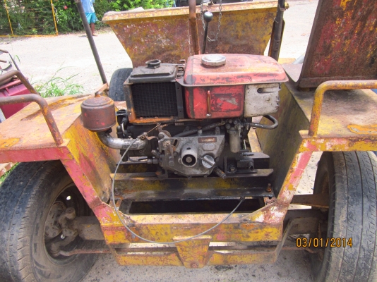 รถดั๊มเปอร์ พร้อมเครื่องมิตซู 8.5 แรง ไม่มีผุบอกเลย