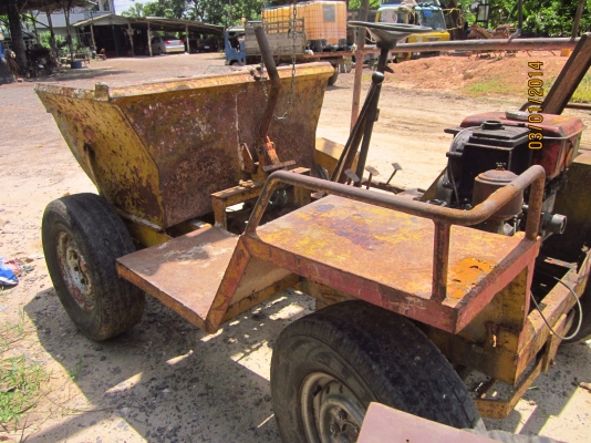 รถดั๊มเปอร์ พร้อมเครื่องมิตซู 8.5 แรง ไม่มีผุบอกเลย