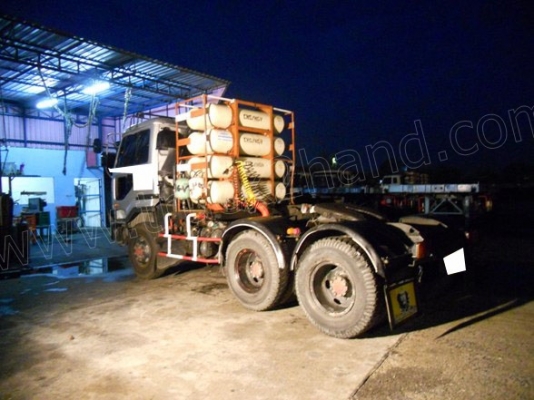 10ล้อ หัวลาก NISSAN รุ่นCW41M CNG 265แรงม้า 2 เพลา