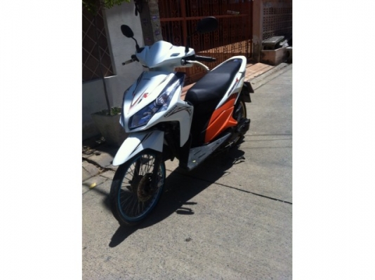 Honda Click 110i สีขาว เครื่องดี ระบบไฟครบ พร้อมใช้