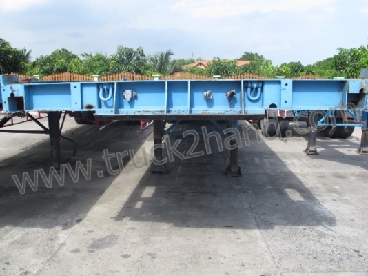 หางเทเลอร์ 2เพลา พื้นเรียบ บ.พนัส ปี2546 12เมตร