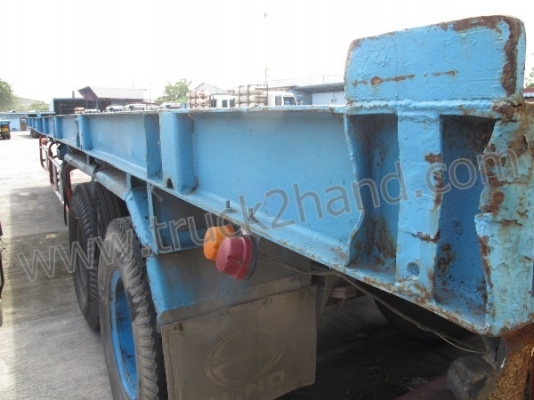 หางเทเลอร์ 2เพลา พื้นเรียบ บ.พนัส ปี2546 12เมตร