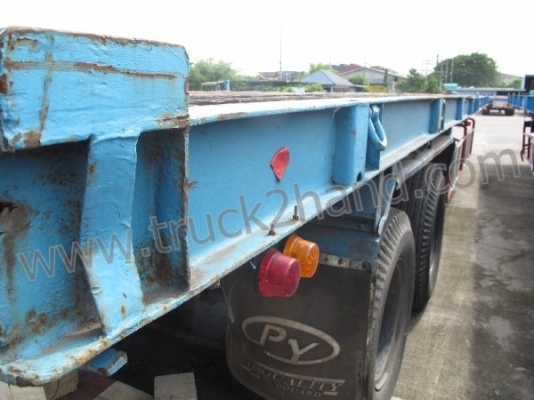 หางเทเลอร์ 2เพลา พื้นเรียบ บ.พนัส ปี2546 12เมตร