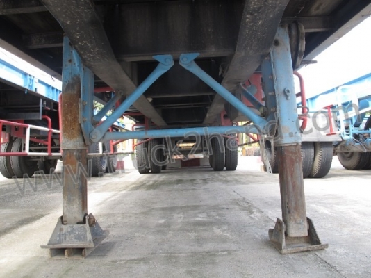 หางเทเลอร์ 2เพลา พื้นเรียบ บ.พนัส ปี2546 12เมตร