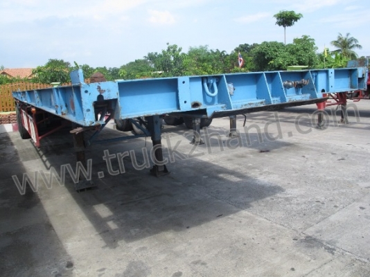 หางเทเลอร์ 2เพลา พื้นเรียบ บ.พนัส ปี2546 12เมตร