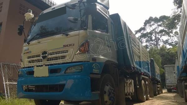 รถบรรทุกดั๊ม 10 ล้อแม่-ลูก 3 คานแท้ HINO 344 ปี 2556 สวยเดิมๆ ราคาซื้อเงินสดครั้งแรกประมาณ 4,300,000 บาท