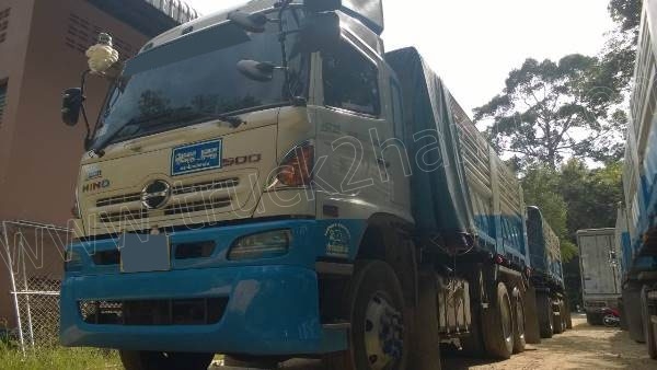 รถบรรทุกดั๊ม 10 ล้อแม่-ลูก 3 คานแท้ HINO 344 ปี 2556 สวยเดิมๆ ราคาซื้อเงินสดครั้งแรกประมาณ 4,300,000 บาท