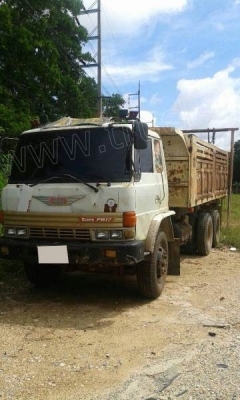 รถบรรทุกดั๊ม 10 ล้อ 2 เพลายี่ห้อ HINO รุ่น FM177