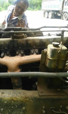 รถบรรทุกดั๊ม 10 ล้อ 2 เพลายี่ห้อ HINO รุ่น FM177