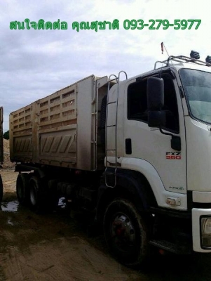 ขายรถสิบล้อ Isuzu DECA 360 ดั้มสามมิตร มีระบบลากพ่วง  ปี 52