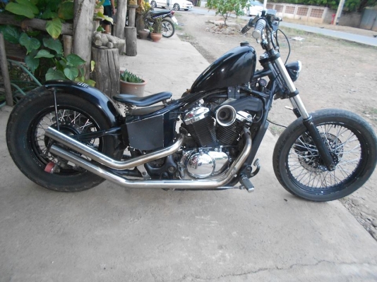 Steed400cc Old Schoolแจ่มๆพร้อมซิ่ง