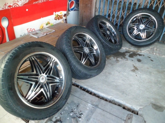 ขายล้อแม็ก ขอบ20 4วง พร้อมยาง ราคาถูก  และมีสินค้าอื่นๆอีก