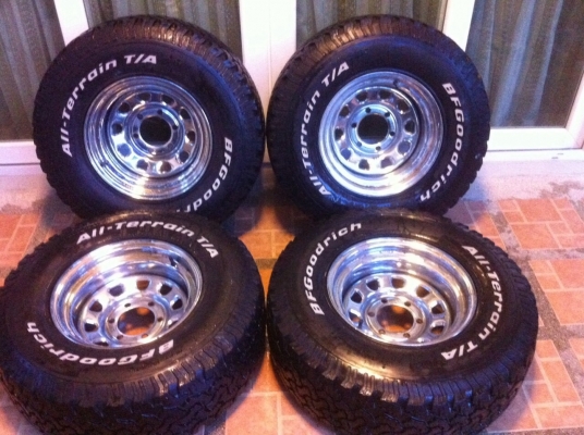 ขายล้อลาย rock crawler พร้อมยาง bf 31 ขายล้อลาย rock crawler พร้อมยาง bf 31