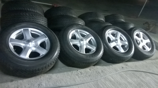 แม็กวีครอสพร้อมยางป้ายแดงขอบ 17 มีตุ่มทุกเส้นสวยมากกก