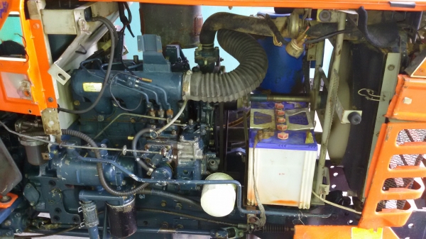 ขายคูโบต้าl 185 พวงมาลัยเพาเวอร์2เพลาสภาพพร้อมใช่ครับระบบใช่งานได้ดี เดิมมากครับ