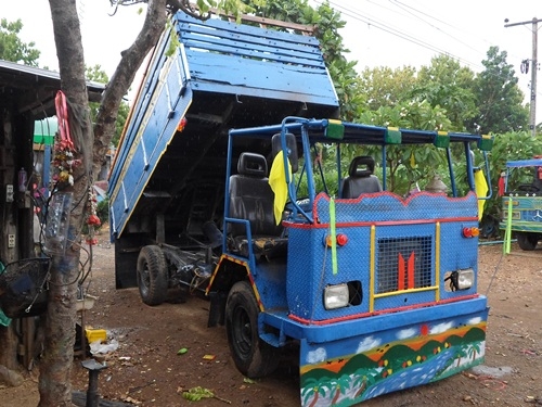 รถอีแต๋นสี่ล้อใหญ่115Hpดั้ม ใช้งานได้ดีราคาถูกจัดให้! คัชซี70\% เครื่องดีมากครับ  กะบะ 370X170