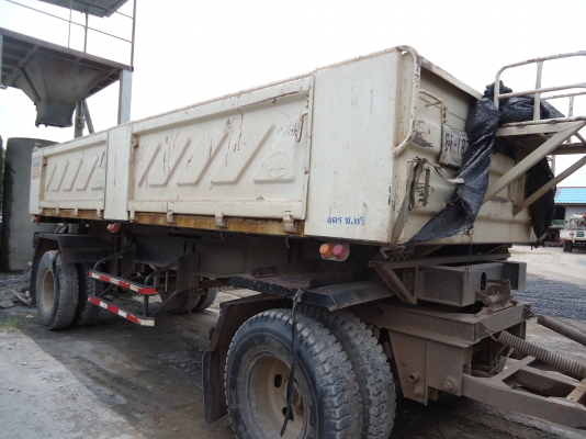 ขายหางพ่วงดั้มสามมิตรลอนเฉียง2เพลายาว6.2เมตรปี51