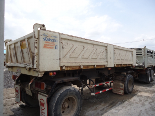 ขายหางพ่วงดั้มสามมิตรลอนเฉียง2เพลายาว6.2เมตรปี51