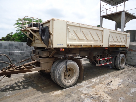 ขายด่วนหางพ่วงดรั้มสามมิตรแท้สภาพดี2เพลาป51ยาว6.2เมตร