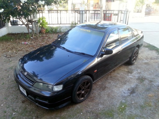 ACCORD 94 เกียร์MT แต่งสวย ภายใน spaco ดำด้ายแดง เครื่องv-tec ช่วงล่างทำไหม่ แม๊กซิ่ง ถูกด่วนครับ