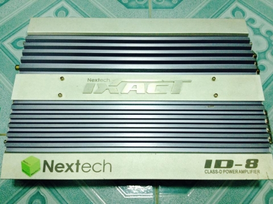 แอมป์คลาสดีNextechสภาพสวยเดิมๆขับซับ10&quot;หล่อ12ปั้มได้เหมาะสำหรับคนฟังเนื้อหาเบสครับเพราะมากครับ ขาย3600บาท