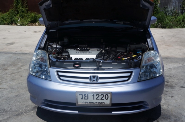 HONDA STREAM ปี 2003 ติดแก็ส LPG หัวฉีด ถังแก็สใต้ท้อง รถสวย ARIBAG คู่ เบรค ABS เครื่องวิ่งดี ช่วงล่างแน่น แอร์เย็นๆ ล้อ MAX กระจกไฟฟ้า ภายในลายไม้สภาพสวย สีสวย รถพร้อมใช้งาน จัดไฟแนนได้ HONDA STREAM ปี 2003 ติดแก็ส LPG หัวฉีด ถังแก็สใต้ท้อง รถสวย ARIBAG คู่ เบรค ABS เครื่องวิ่งดี ช่วงล่างแน่น แอร์เย็นๆ ล้อ MAX กระจกไฟฟ้า ภายในลายไม้สภาพสวย สีสวย รถพร้อมใช้งาน จัดไฟแนนได้