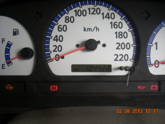 รถบ้านแท้ๆมือเดียวในเล่มตั้งแต่ป้ายแดงของพี่ชายผมเองครับ ไม่เคยชน สีเดิมโรงงานทุกชิ้น ภายใตัวท๊อปสุดเบาะหนังแท้โรงงานสวยมาก กระจกไฟฟ้า เซ็นทรัลล๊อค พวงมาลัยเพาเวอร์ ไม่เคยบรรทุกหนัก ใช้น้อยมากๆเลขไมล์แค่แสนหกพันโล คานหน้าสวยๆห้องเครื่องเดิมทะเบียนหมดมีค 5