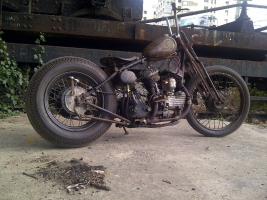 Harley davidson WLA 1941 old school