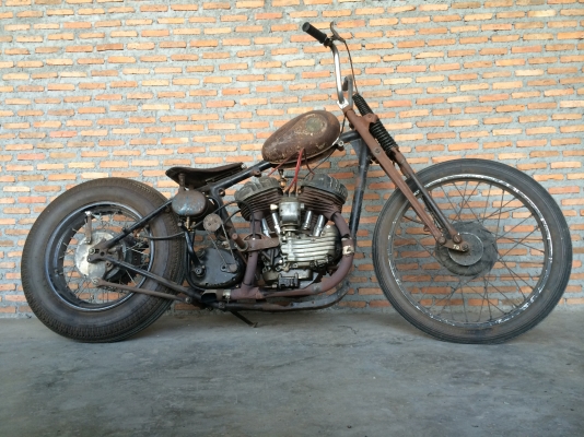 Harley davidson WLA 1941 old school