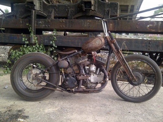 Harley davidson WLA 1941 old school