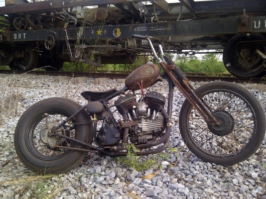 Harley davidson WLA 1941 old school