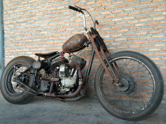 Harley davidson WLA 1941 old school