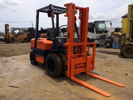 รถยก รถโฟล์คลิฟท์ 2.5 ตัน TOYOTA 5FD25 นำเข้าจากญี่ปุ่น