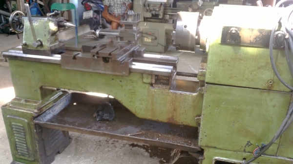 แท่นกลึง ต้าชิง 500 A  เกียร์บล็อก 3 เพลา พร้อมใช้งาน 65,000