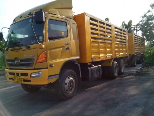 ขายรถพ่วงดั๊มแม่+ลูก Mega 320 ปี 46 ลูก 3 คานปี 51 ขายรถพ่วงดั๊มแม่+ลูก Mega 320 ปี 46 ลูก 3 คานปี 51