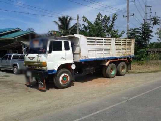 ขายรถบรรทุกสิบล้อดัมพ์ HINO SUMO227 เครื่องเดิม EM100 - 220 แรง 2 เพลา กระบะดัมพ์สามมิตร